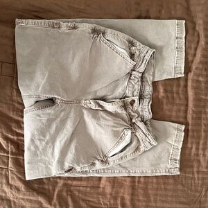 American Eagle Outfitters Tan 90s Boyfriend highest rise vintage jeans